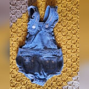 Denim Blue Kids Overalls